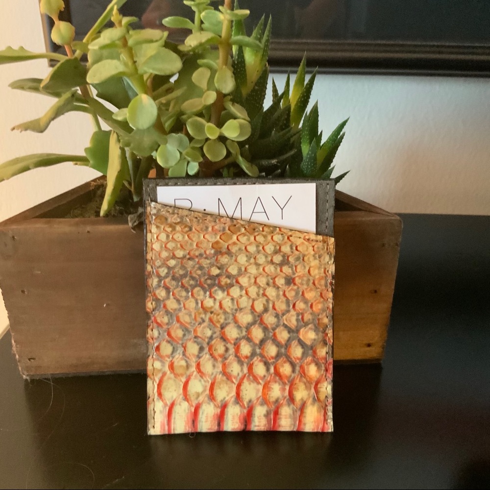 B•May Python Cardholder